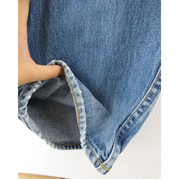 VINTAGE Ralph Lauren Polo Jeans 42X32 Loose Classic Y2K Denim Pants * - Picture 8 of 12